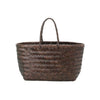 Dragon Diffusion Bamboo Triple Jump Small Tote Bag Dark Brown 8811 160469640 [P]