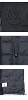Moncler Men's Patch Logo Mixed Zip-Up Jacket 154655777 [P]