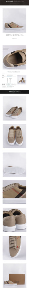 Burberry House Check Leather Women's Sneakers 8056711 49850308 [P]