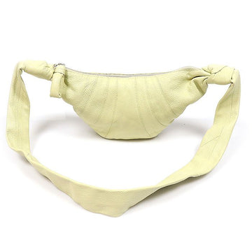 LEMAIRE Dusty Yellow Croissant Small Bum Bag Shoulder Crossbody 12345 160479724 [P]