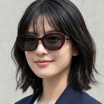 MaxMara Sunglasses MM0156 K 48A Polygon Horn Frame Fashion Unisex Asian Fit 160482368 [P]