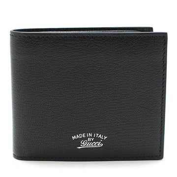 Gucci 867314 Black Soft Grainy Leather Lira Wallet 160482439 [P]