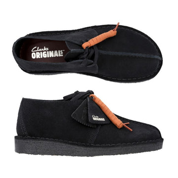 CLARKS ローファー 26178476 デザートトレック ブラック スウェード メンズローファー 160484257 [P]