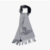 Vivienne Westwood Double Face Wool Fringe Muffler 160484286 [P]
