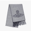 Vivienne Westwood Double Face Wool Fringe Muffler 160484286 [P]