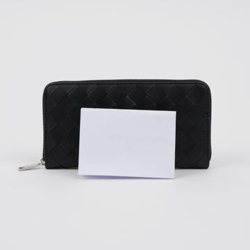 Bottega Veneta Intrecciato Zip Around Wallet 814838 158542282 [P]