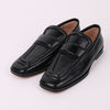 Bottega Veneta Crocodile Pattern Black Loafers 36.5 160486288 [P]