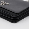 Prada Saffiano Tessuto Chain Crossbody Bag Black 159348350 [P]