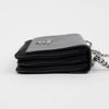 Prada Saffiano Tessuto Chain Crossbody Bag Black 159348350 [P]