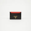 Prada Two-tone Calfskin Cardholder 160361289 [P]