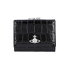 VIVIENNE WESTWOOD 財布 5115002MW L0098 N401 クロコダイルエンボス スモールフレーム レディース二つ折り財布 157314667 [P]