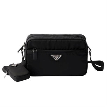 Prada Nylon Shoulder Bag 1BC167 RV44 F0002 V B1M 160493603 [P]