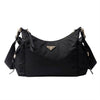 PRADA エクスプローラー ラージ リナイロン レザー ハンドバッグ 1BC264 RDLN V NOO F0002 160493734 [P]
