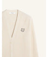 MAISON KITSUNE Bold Fox Head Baumwoll Ripp-Cardigan 156801306 [P]