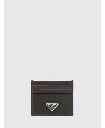 Prada Re-Nylon Leather Card Wallet 156730230 [P]