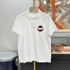 Moncler Three Color Logo Polo Shirt White L 160498098 [P]
