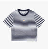 Maison Kitsune Baby Fox Patch Stripe Cropped Women's T-Shirt 155989139 [P]