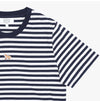 Maison Kitsune Baby Fox Patch Stripe Cropped Women's T-Shirt 155989139 [P]