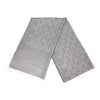Gucci Wool Silk Scarf 165904 3G646 1400 Gray Two-Tone 149952588 [P]