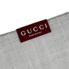 Gucci Wool Silk Scarf 165904 3G646 1400 Gray Two-Tone 149952588 [P]