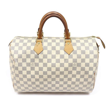 Louis Vuitton Damier Azur Canvas Speedy 35 Tote Bag 160501407 [P]