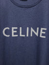 CELINE コットンジャージ レタリングロゴ 半袖Tシャツ 160501620 [P]