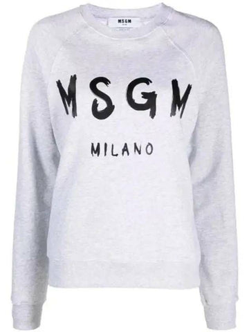 MSGM Gebrushtes Logo Sweatshirt 2000MDM513 200003 94 133040170 [P]