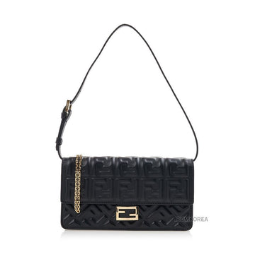 FENDI Damen Baguette Kette Schultertasche 160534023 [P]