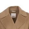 MAXMARA Velo Virgin Wool Coat Camel 160536355 [P]