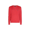 POLO RALPH LAUREN ケーブルニットレッド 160545008 [P]