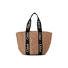 CHLOE ウディ ラージ バスケットバッグ ベージュブラック 915 160545927 [P]