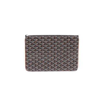 Goyard SENAT Clutch Bag Black Tan kk97287354 160555817 [P]