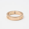 Bulgari Pink Rose Gold New Bibi BB 1P Diamond B.Zero1 Essential Band Ring Size 10 160565208 [P]