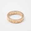 Bulgari Pink Rose Gold New Bibi BB 1P Diamond B.Zero1 Essential Band Ring Size 10 160565208 [P]