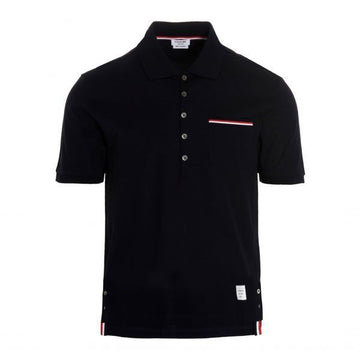 THOM BROWNE 26ピケポケットポロ(MJP022A 01455 415) 157049781 [P]