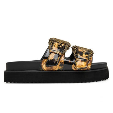 Versace 26 Baroque Buckle Arizona Sandals 158465902 [P]