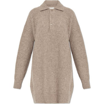 AMI Alpaka Polo Kleid 150318253 [P]
