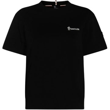 MONCLER 26 グルノーブル エンボス ロゴ コットン Tシャツ (8C00010 89AZ9 999) 157087617 [P]