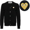 COMME DES GARCONS カーディガン ゴールドワッペン AX N049 051 1 ブラック 160601177 [P]