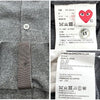 COMME DES GARCONS Cardigan mit Goldapplikation AX N049 051 3 GRAU 160601178 [P]