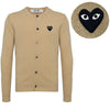 Comme Des Garcons Cardigan Black Patch AX N023 051 3 Beige 160601182 [P]