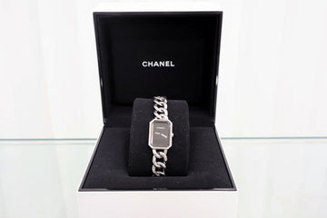 CHANEL Quartz Chain Watch Silver 160601732 [P]