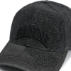 Ganni Embroidered Denim Cap Black Washed 157814313 [P]