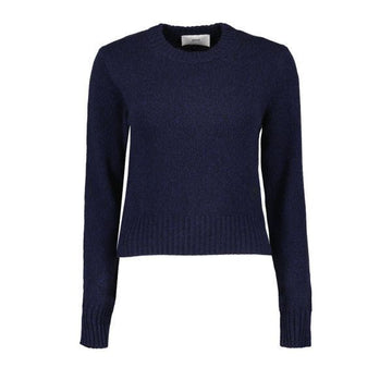 AMI Chainstitch Heart Logo Cashmere Knit 131540849 [P]