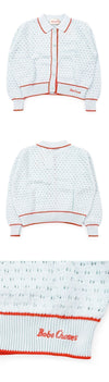 BOBO CHOSES Kinder BC Offene Strickjacke (Himmel) B126AC114 451 154386830 [P]