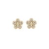 TORY BURCH フラワーラインストーンスタッドピアス (ゴールド) 157352 783 154945668 [P]