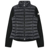 MONCLER Damen-Pullover-Mix-Padded-Jacke mit Logo-Patch (Schwarz) 9B00030 M1122 999 155624001 [P]