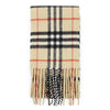 Burberry Slim Check Cashmere Scarf (Sand) 8113377 158566879 [P]