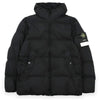STONE ISLAND Kringel-Wrap-Hoodie-Padding-Jacke für Herren (Schwarz) L2S15 4100037 S0A23 V0029 158756810 [P]