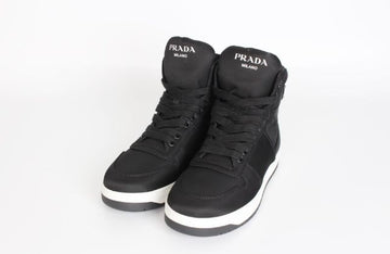 PRADA リナイロンギャバジンハイカットスニーカー 36(230) 160614092 [P]